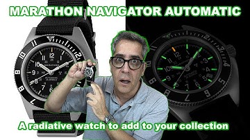 Marathon Navigator, a pilot watch from a company who have been supplying allies forces since 1940s