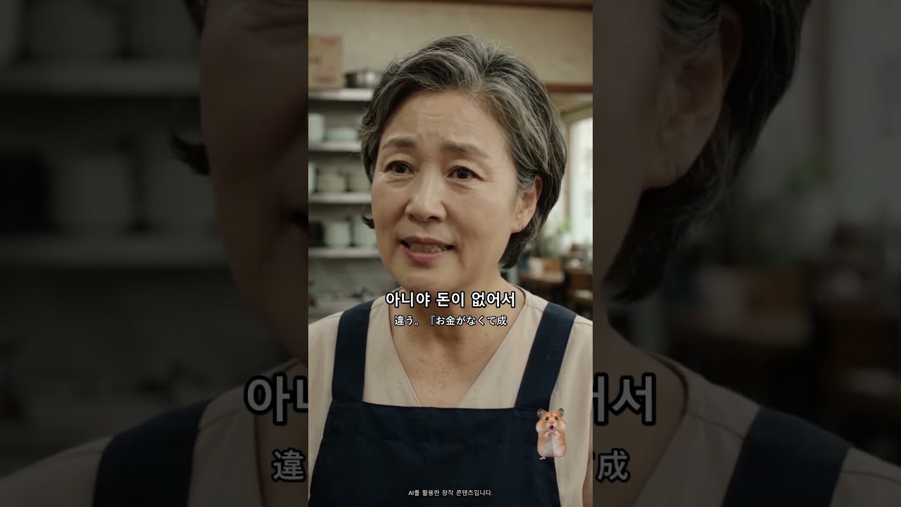 가난한 부모가 부끄럽다는 딸에게 어머니의 일침