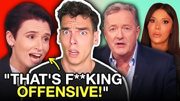 “Non binary” girl LOSES IT on TV (after Piers & Blaire White say facts!)