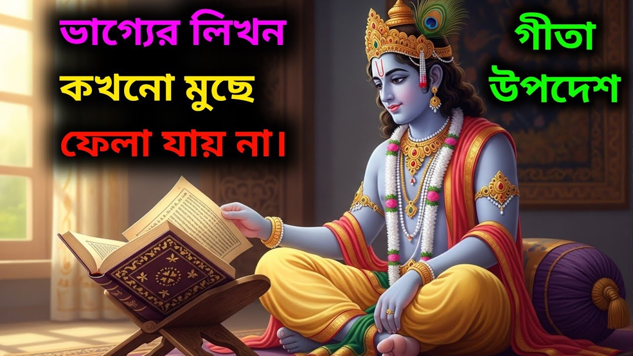 যখন সময় তোমার বিপক্ষে দাঁড়ায় | তখন শান্ত থাকার প্রকৃত শক্তি | Krishna Motivation | Geeta Saar