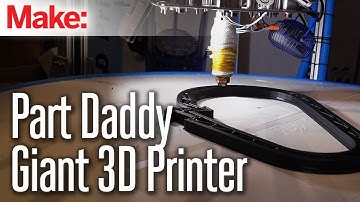 Massive 3D Printer at Maker Faire New York