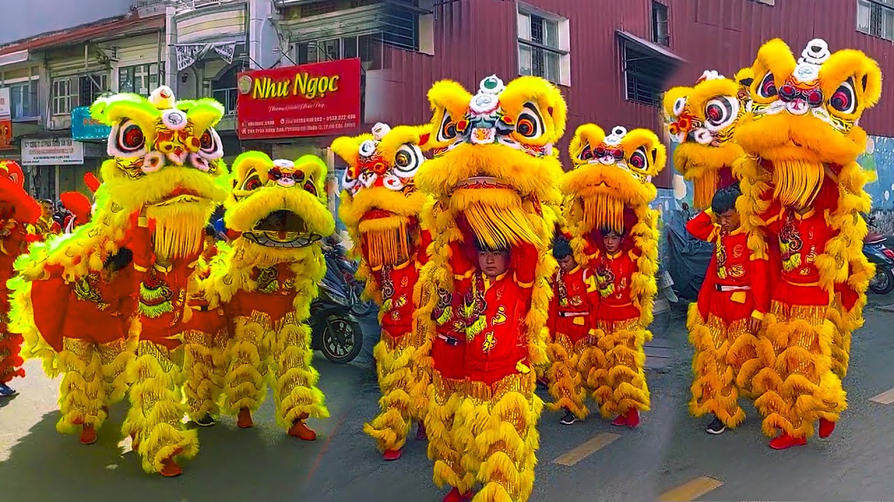 Múa Lân Hay Nhất 2023 LSR Tâm Hoa Đường Khai Quang Điểm Nhãn Lân Sư Rồng