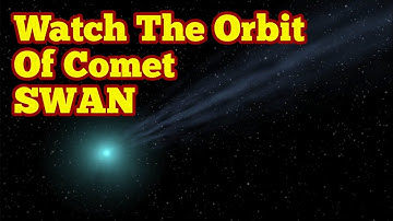 Watch The Orbit Of Comet SWAN C/2020 F8 (SWAN)