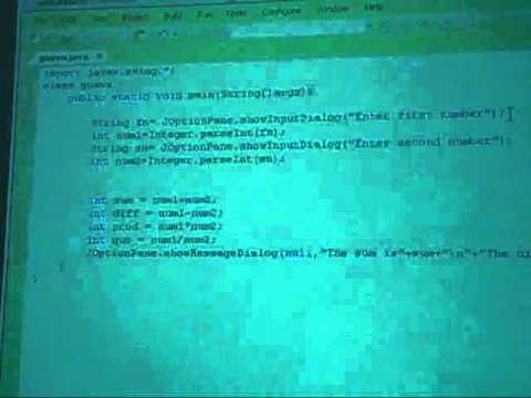 JAVA Tutorial with GUI - JOptionPane by Eric D. Mangcao
