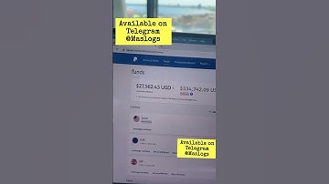 PayPal Logs Low/High Balance Available How to Cash-out PayPal logs with bypass verification Method