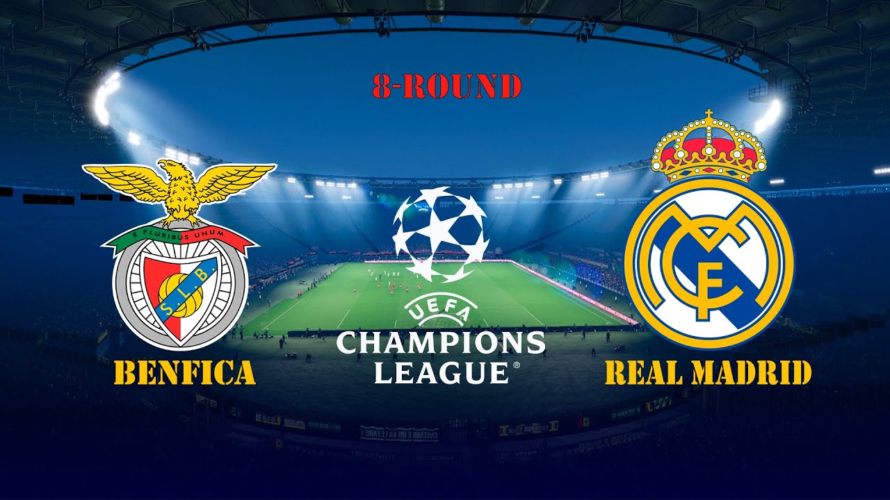BENFICA vs REAL MADRID - UEFA Champions League 25/26 | Full Match All Goals | Simulation PES