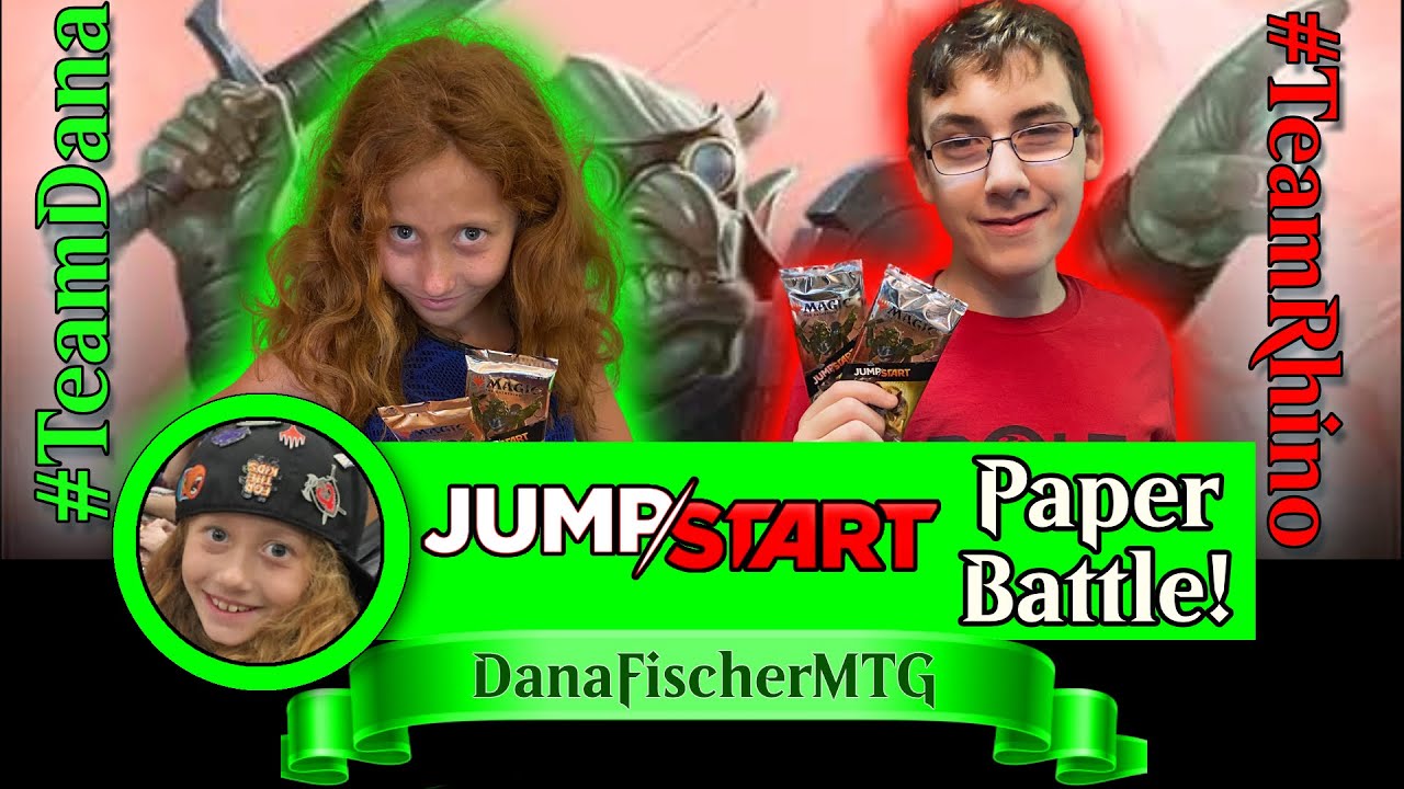 Magic MTG in *PAPER* - Jumpstart Battle Against MTG_YoungMage