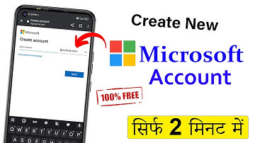 Microsoft Account Kaise Banaye 2024 | How to Create Microsoft Account in Mobile | Rahul Vey