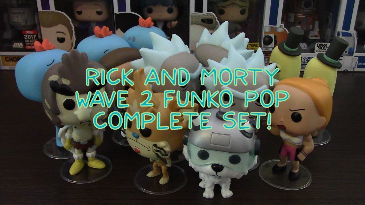 Rick and Morty Wave 2 Funko Pop Complete Set!