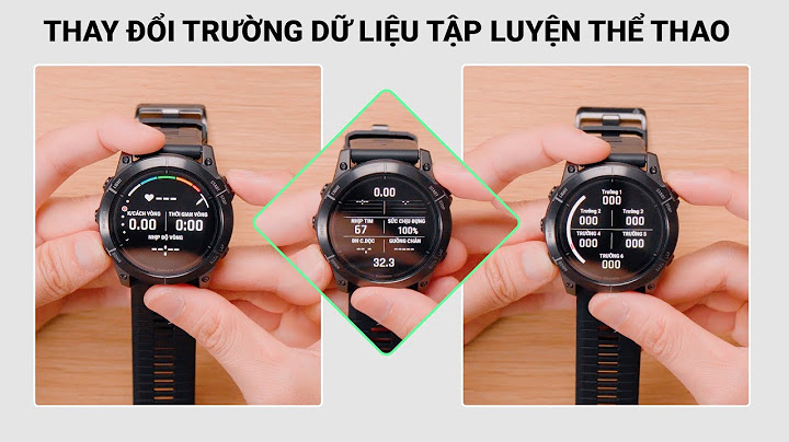 Hướng dẫn thay đổi mặt đồng hồ trên garmin connect năm 2024