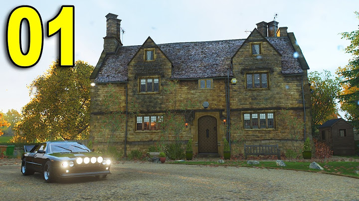 Forza Horizon 4 - Part 1 - Buying a House!
