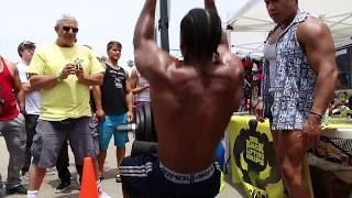 Another great competitor at Muscle Beach Venice