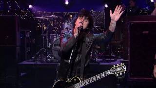 Green Day - East Jesus Nowhere on David Letterman 720p HD