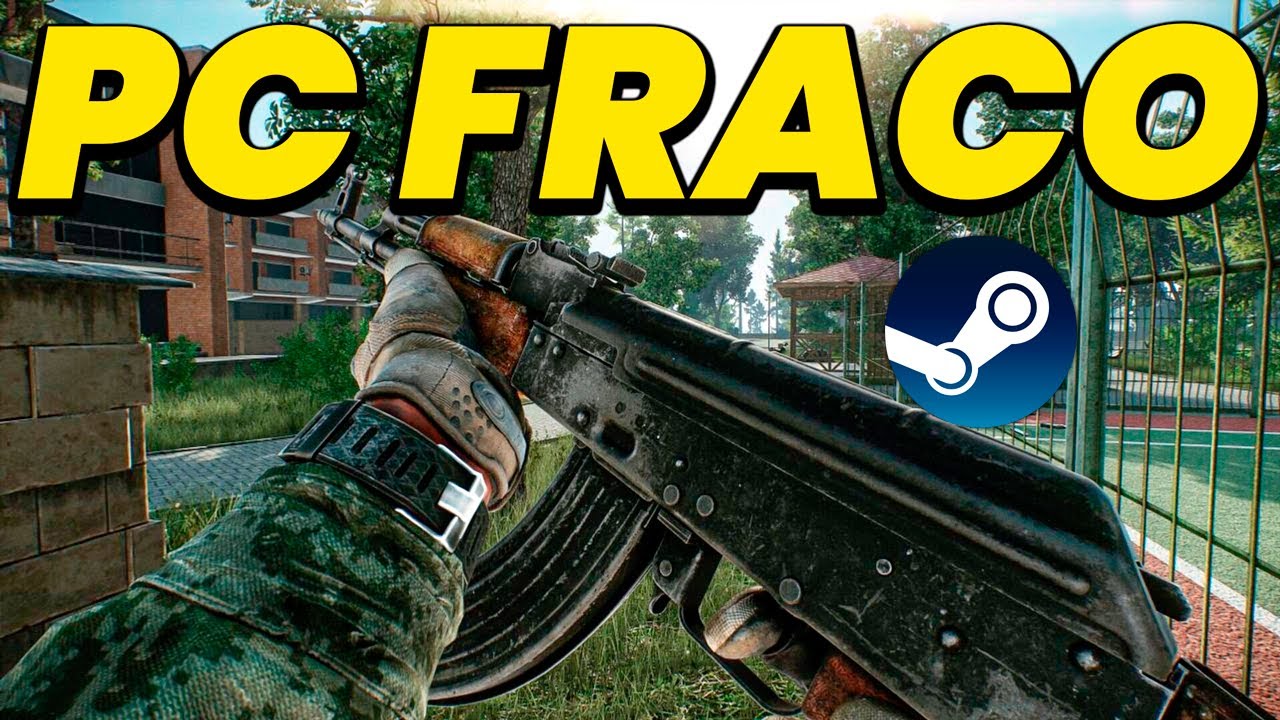 TOP 10 FPS ONLINE GRÁTIS & LEVES PARA PC FRACO 2022 NA STEAM ! 