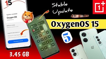 5 New Software Update 😱 Stable Update OxygenOS 15 version OnePlus Nord 3 💪 OnePlus 2T, OnePlus pad