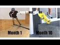 1 Year Skateboarding Progression