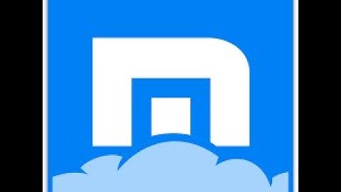 Install Maxthon Browser