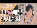 [굿엔젤랭킹 8월] AV배우 순위 TOP50 AVACTOR RANKING