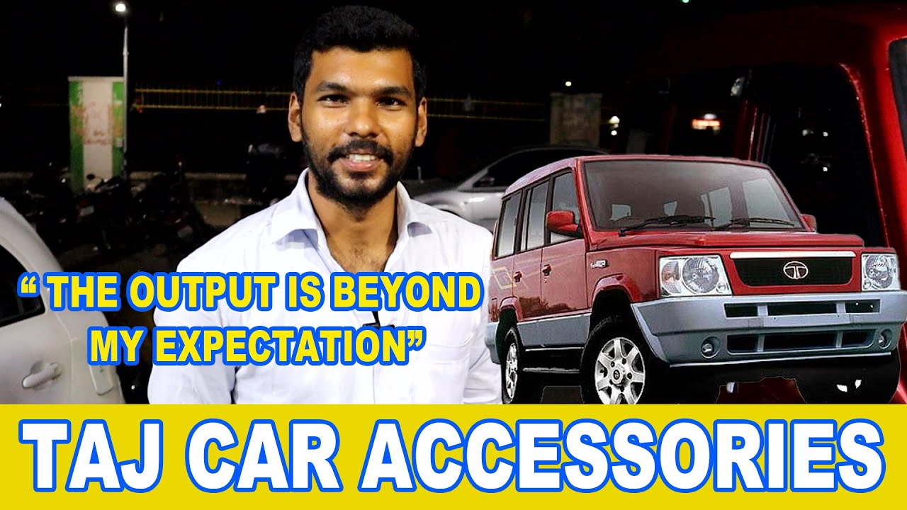 OLD TO NEW SUMO SEAT MODIFICATION TAJ CAR ACCESSORIES For Enquiry