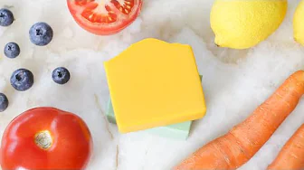 Making soap with fresh vegetables, fruits and berries🫐🍉🍋🥕🍅 A peaceful soap making compilation