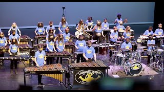 Leopards Tee, Tie-Dye Blue - Louisville Leopard Percussionists