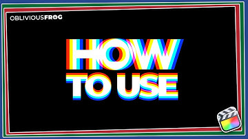 RGB Transitions for Final Cut Pro First Look