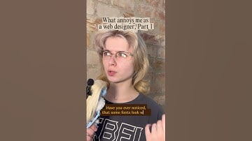 What annoys me as a web designer, Part 1