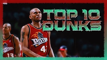Jerry Stackhouse Top 10 Career Dunks