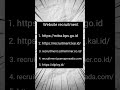 info website recruitment #infoloker #information #shorts #infoterkini #pencarikerja #lowongankerja