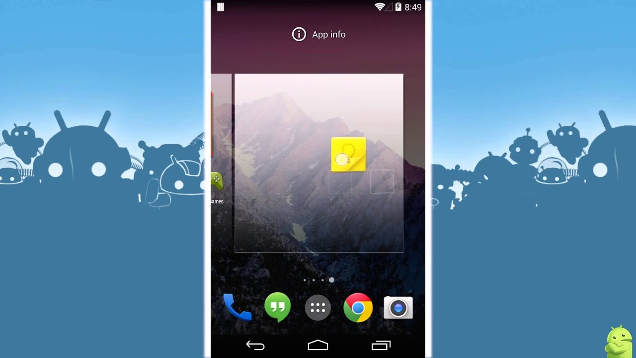 How To Add Home Screens In Android 4 4 KitKat YouTube