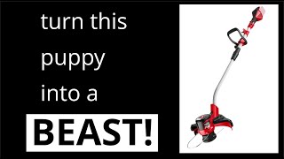 Ozito Cordless Line Trimmer 36V (PXCLTS-0182) - simple upgrade to unleash the beast.
