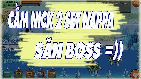 Ngọc Rồng Online - Cầm 2nick Set Nappa Quẩy Siêu Bọ Hung + Cooler Sv7
