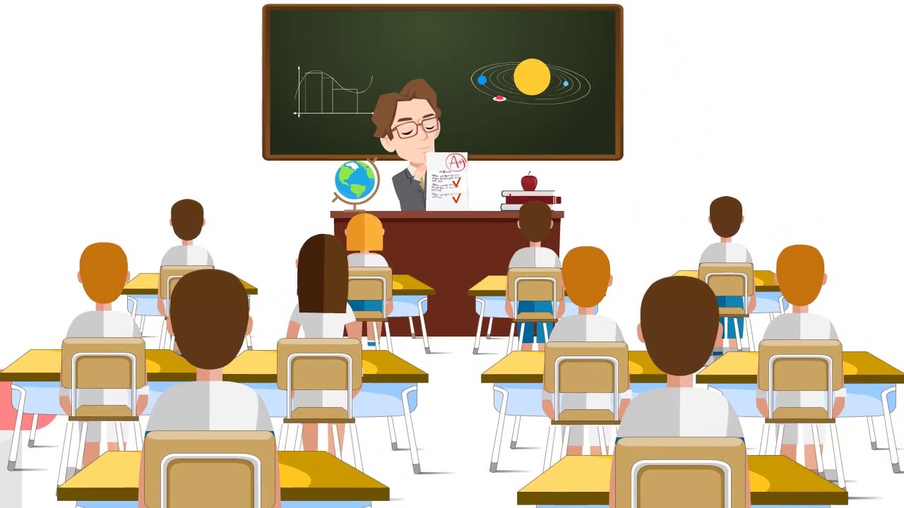 Classroom and Planet Animation Teaching Video - Animiz - YouTube