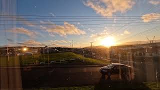 Sunset time lapse Bluff