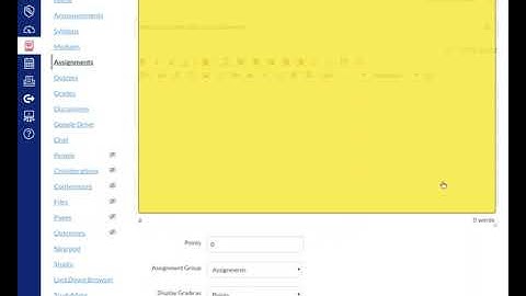 Adding a Learn360 video to Canvas assignment.