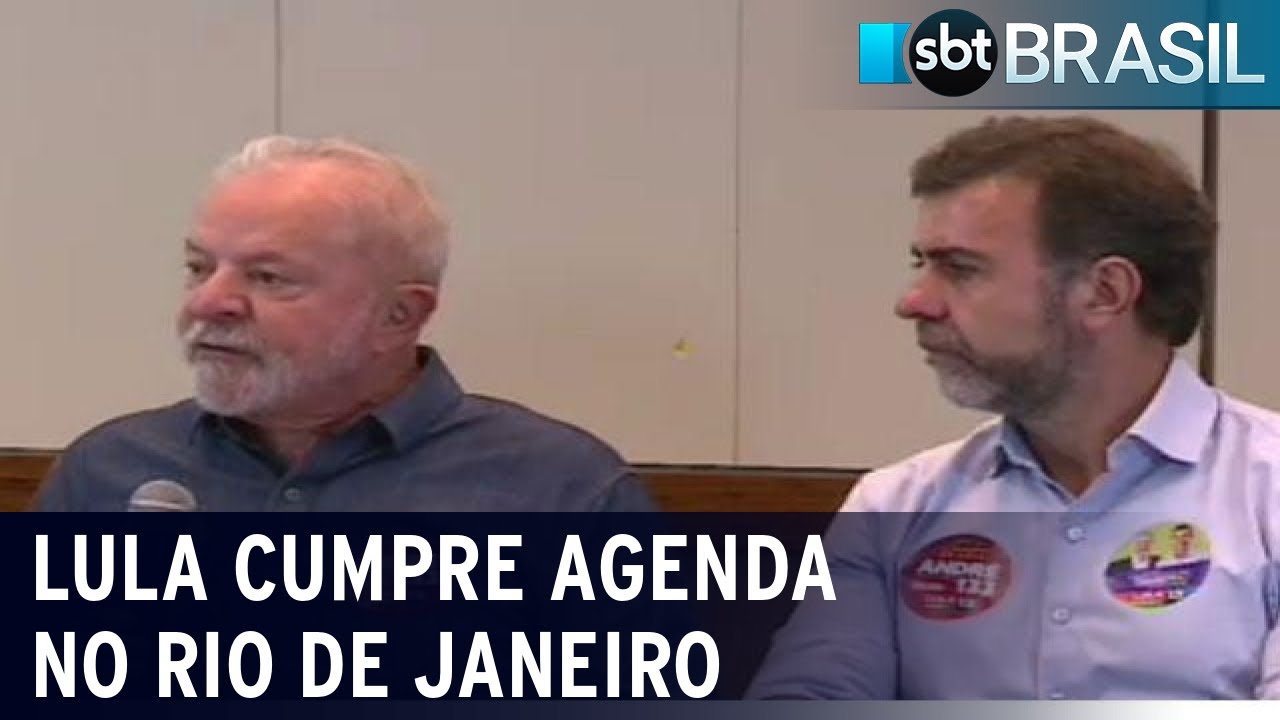 Lula defende presença do Estado nas comunidades | SBT Brasil (26/08/22)