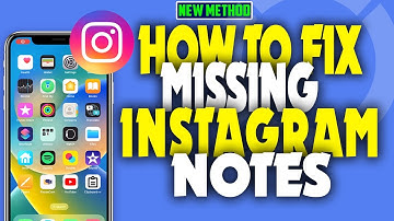 how to fix missing Instagram notes 2023 | F HOQUE |