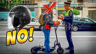 ¿Casco obligatorio en patinete eléctrico? ❌ Desmintiendo bulos y revisando la ley de tráfico