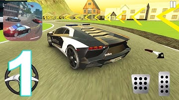 Police Car Drift & Drive Sim Gameplay Walkthrough Part 1 (IOS/Android)