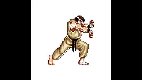 PIXEL ART: STREET FIGHTER