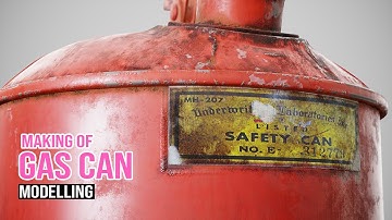 How To Create A Detailed 3d Prop For Games - Part 1 - Modeling