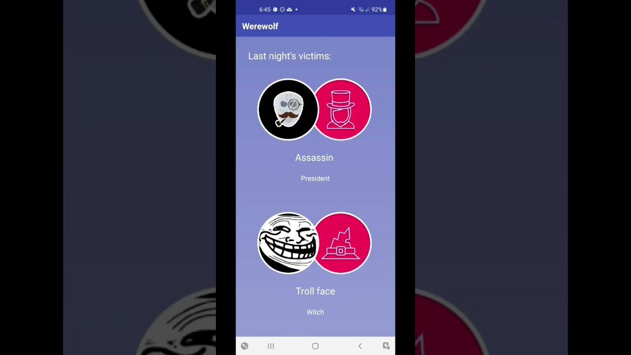 Werewolf Berserk in president games be like #wolvesville #fyp #foryoupage #recommended