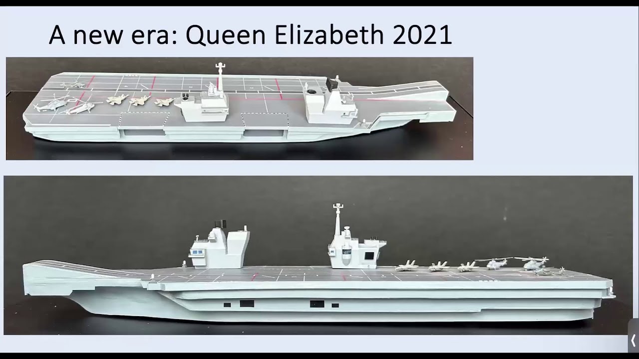 British Aviation Ships in Models at 1:700 - YouTube