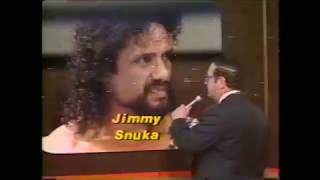 Jimmy Snuka vs Ron Ritchie. 1980