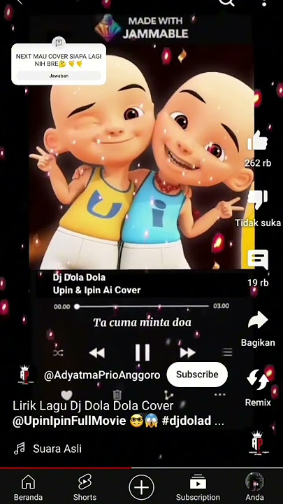 dola dola dola kita salah dola #upin dan ipin #dola dola#