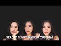 Peachy  glowy makeup tutorial  kae ponce
