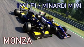 AC ASR Formula ◄1991 Minardi M191 F1 ► Monza