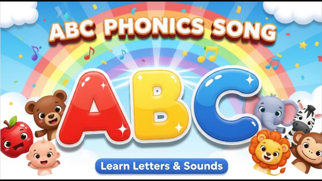 ABC Phonics Song with Sounds for Children | Learn Alphabet A to Z - YouTube