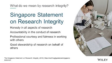 Research Integrity and Publishing Ethics   Wiley Research APAC Webinars 30062020