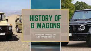 History of g wagons. Could you posible buy one? AUTO TRADER SEARCH